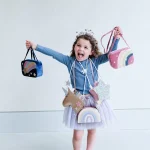 Mimi & Lula Sparkly Glitter Star Çanta - Görsel 5
