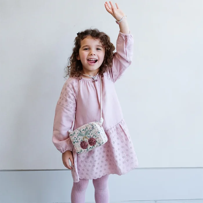Mimi & lula floral cherries çanta - görsel 4
