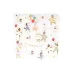 Meri Meri - Animal Friends Peçete - L - 16 Adet