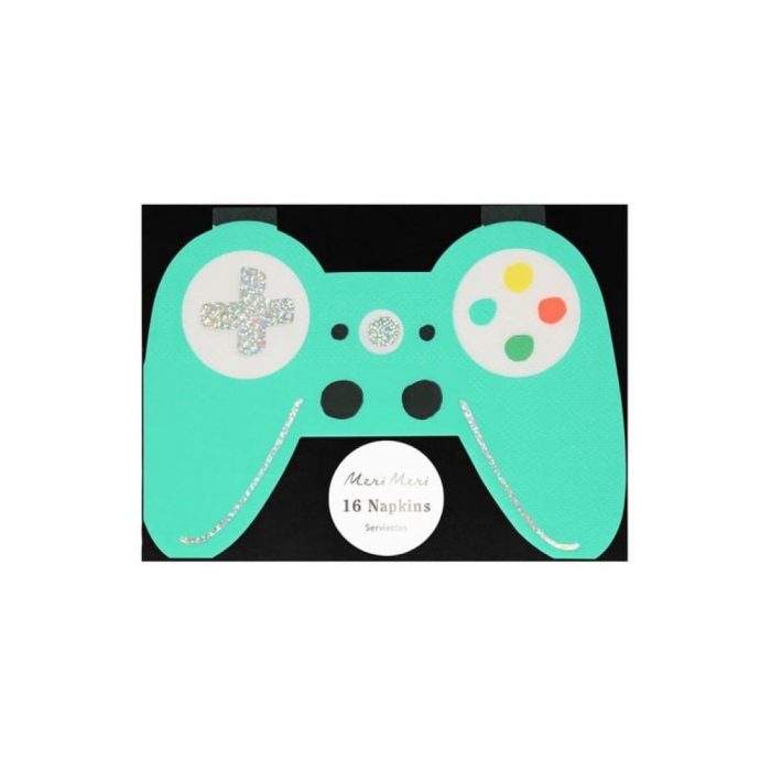 Meri meri - level up controller peçeteler - 16 adet - görsel 2
