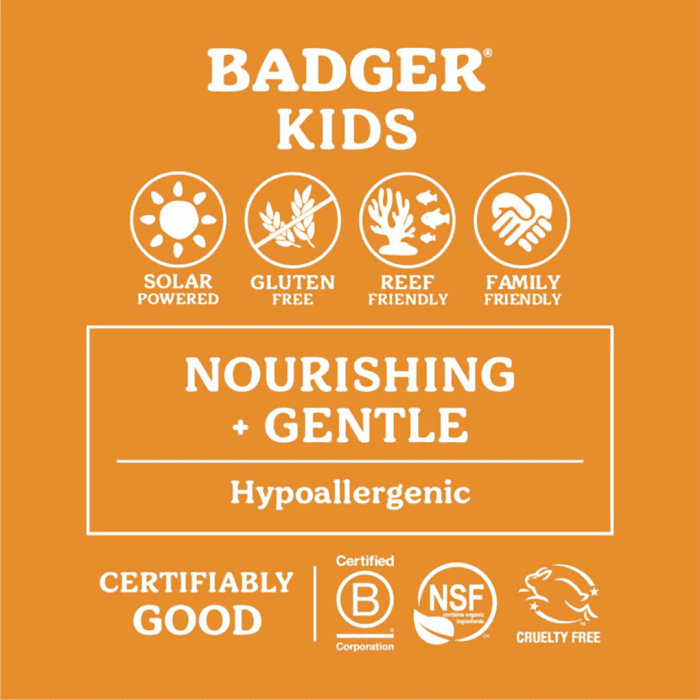 Badger çocuk (turuncu) güneş kremi stick spf35 (kolay sürülüm) 18. 4 gr - görsel 5