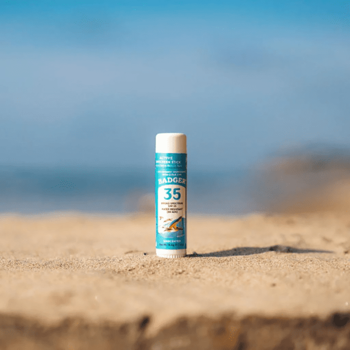 Badger kokusuz (mavi) güneş kremi stick spf35 (kolay sürülüm) 18. 4 gr - görsel 2