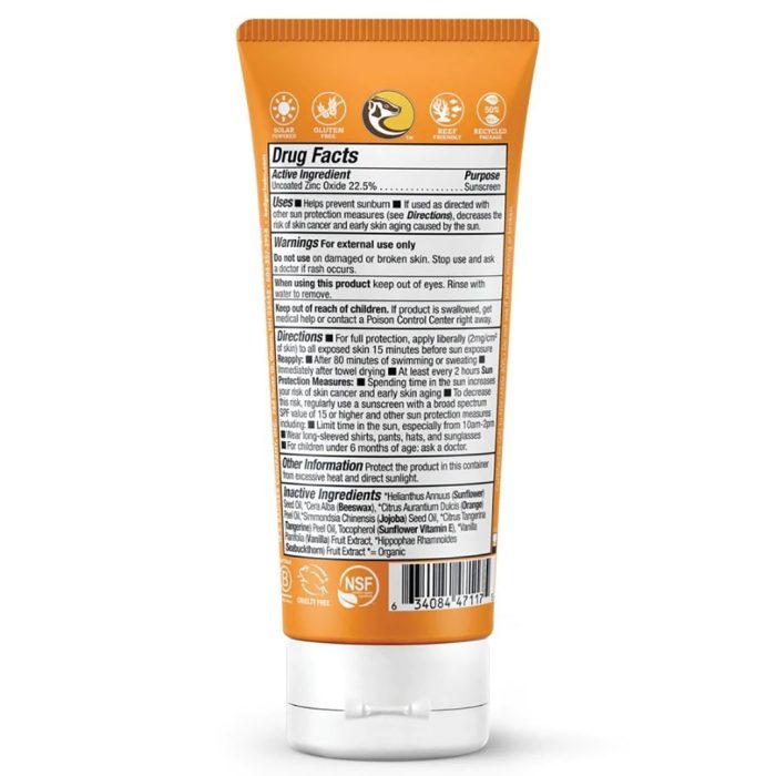 Badger clear zinc çocuk güneş kremi spf40 (kolay sürülüm) 87 ml - görsel 3