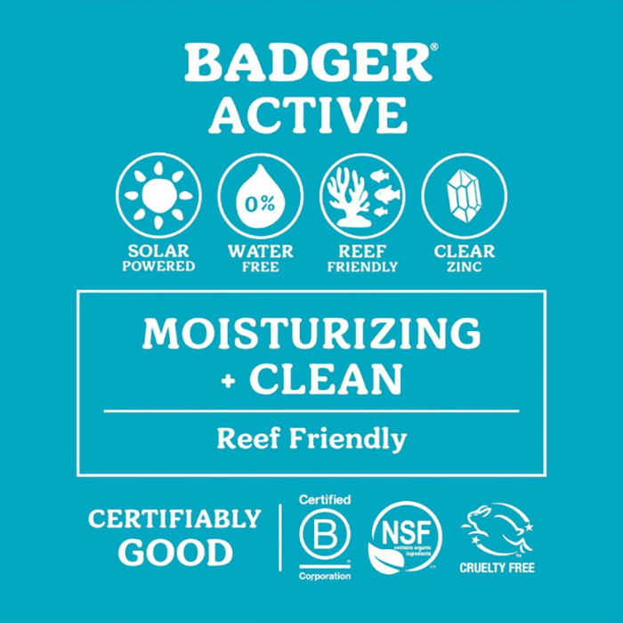 Badger kokusuz (mavi) güneş kremi stick spf35 (kolay sürülüm) 18. 4 gr - görsel 4