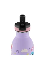 Kids Bottle Music Friends Pipetli Paslanmaz Çelik Çocuk Su Matarası 500 ml - Görsel 3