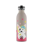Kids Bottle Lucky Dog Paslanmaz Çelik Çocuk Su Matarası 500 ml