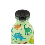 Kids Bottle Jurassic Friends Paslanmaz Çelik Çocuk Su Matarası 250 ml - Görsel 4
