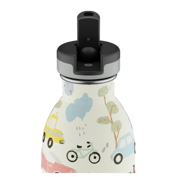 Kids bottle adventure friends paslanmaz çelik çocuk su matarası 500 ml - görsel 2