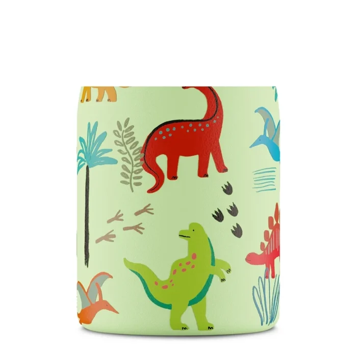 Kids bottle jurassic friends paslanmaz çelik çocuk su matarası 250 ml - görsel 2