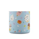 Kids Bottle Sweet Friends Pipetli Paslanmaz Çelik Çocuk Su Matarası 500 ml - Görsel 5