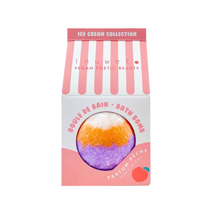 Inuwet icecream şeftali banyo bombası - görsel 1