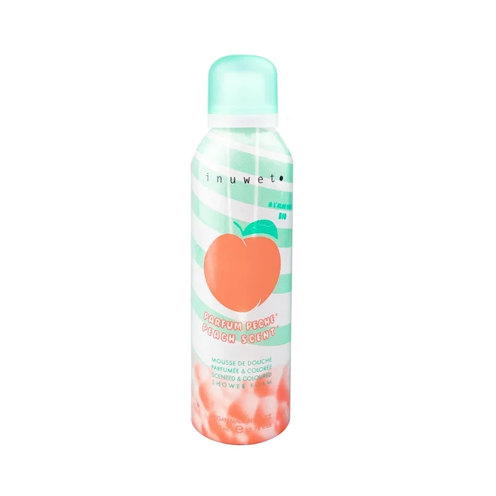 Inuwet şeftali kokulu duş köpüğü 200ml - görsel 1