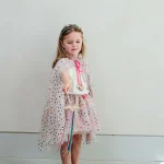 Mimi & Lula Rainbow Hearts Pelerin - Görsel 3