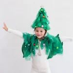 Mimi & Lula Christmas Tree Pelerin - Görsel 5