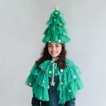 Mimi & Lula Christmas Tree Lastikli Taç - Görsel 5