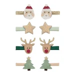 Mimi & Lula Santa & Rudolph Mini 8'li Toka