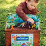 Eeboo Dino 3D Glow in the Dark Building Set - Görsel 5