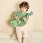 Classic World Ahşap Vintage Gitar - Görsel 2