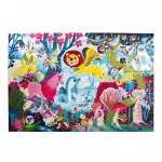 Eeboo 100 Parça Yapboz - Magical Creatures - Görsel 4