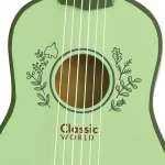 Classic World Ahşap Vintage Gitar - Görsel 5