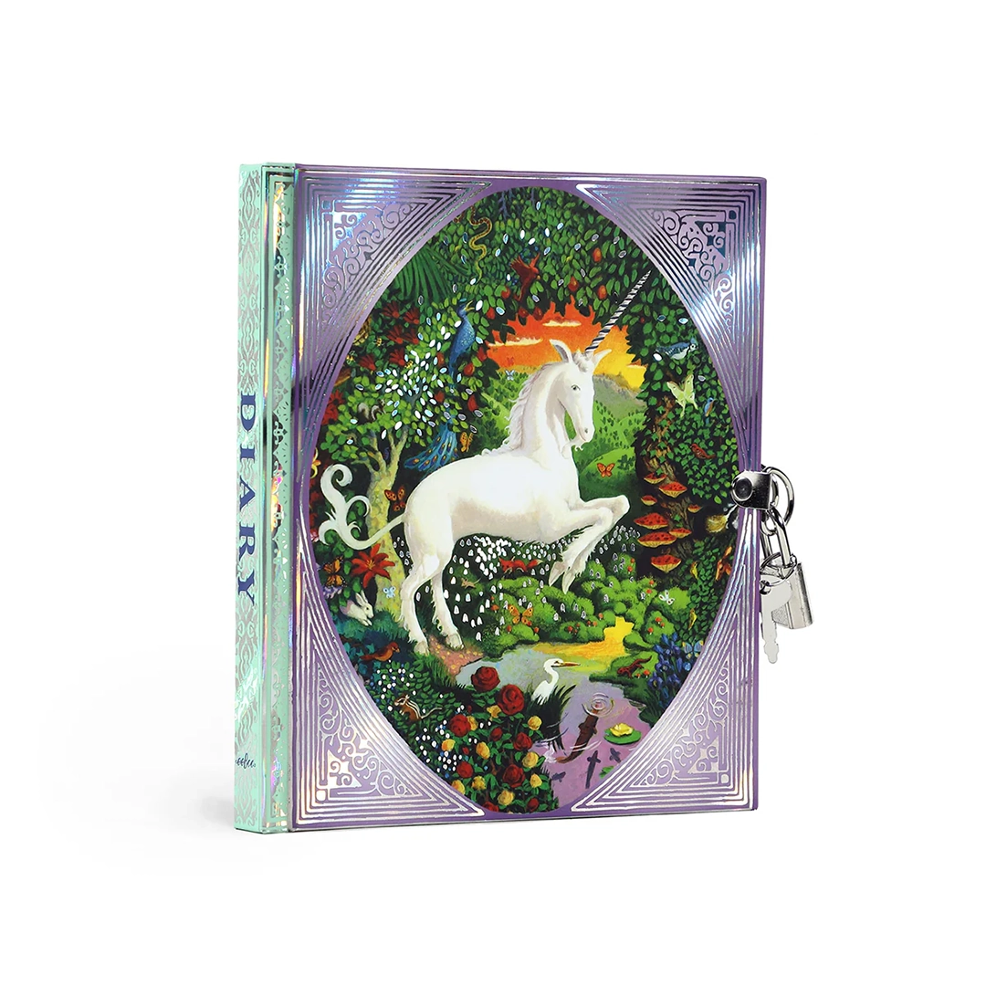 Magic Journey Basliksiz-1_0004_Lduni_689196507106_1 Eeboo kilitli günlük - unicorn - görsel 1