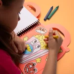 OMY Super Coloring & Stickers Book - Yummy - Görsel 2