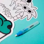 OMY Magic Water Placemat / Sihirli Amerikan Servis Dinos - Görsel 3