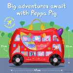 Trunki Çocuk Bavulu - Peppa Pig Party Bus - Görsel 2