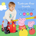Trunki Çocuk Bavulu - Peppa Pig Party Bus - Görsel 7
