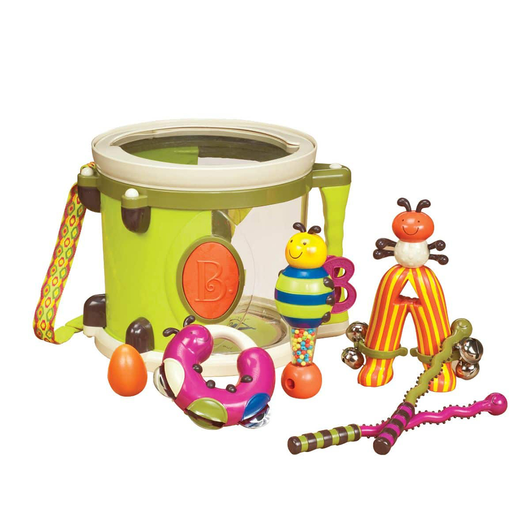 Magic Journeybx1007-Pr-Md-Wht B. Toys müzik aletleri seti - parum pum pum - görsel 1