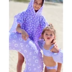 Swim Essentials Lila Leopard Şişme Yüzme Kolluğu 2-6 Yaş - Görsel 2