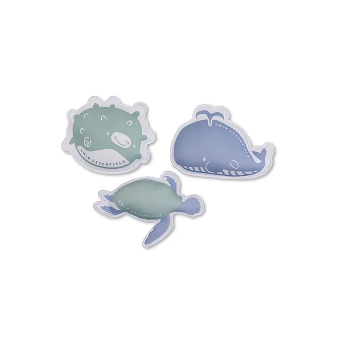 Magic Journey - Coralbliss_Divebuddies_1800X1800 Swim essentials turtle & friends 3lü kum dolgulu dalış oyuncağı - görsel 1