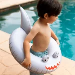 Swim Essentials Grey Shark Yüzme Simidi 55cm - Görsel 2